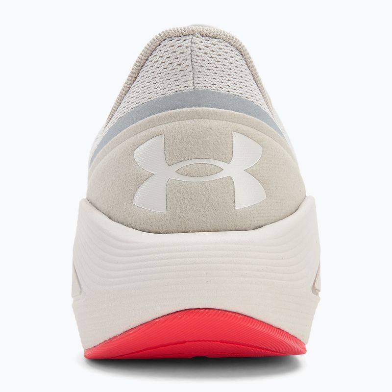 Încălțăminte de alergare pentru bărbați Under Armour Sonic 7 summit white/khaki base/racer red 6