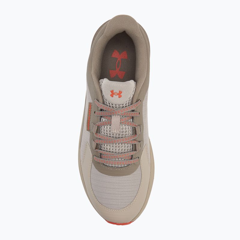 Încălțăminte de alergare pentru bărbați Under Armour Charged Bandit Trail 3 timberwolf taupe/taupe dusk/surplus orange 5