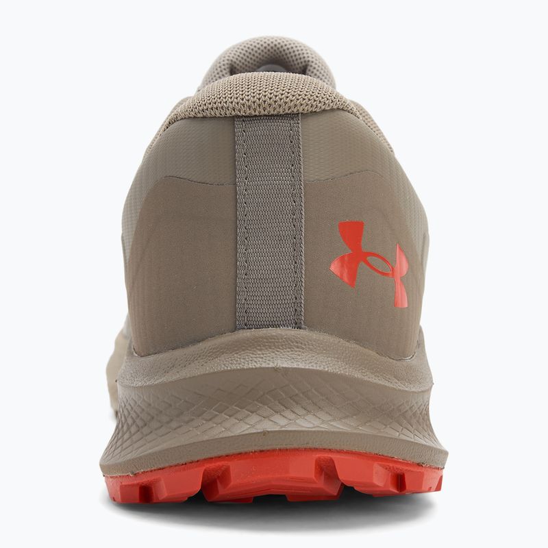 Încălțăminte de alergare bărbați Under Armour Charged Bandit Trail 3 timberwolf taupe/taupe dusk/surplus orange 6