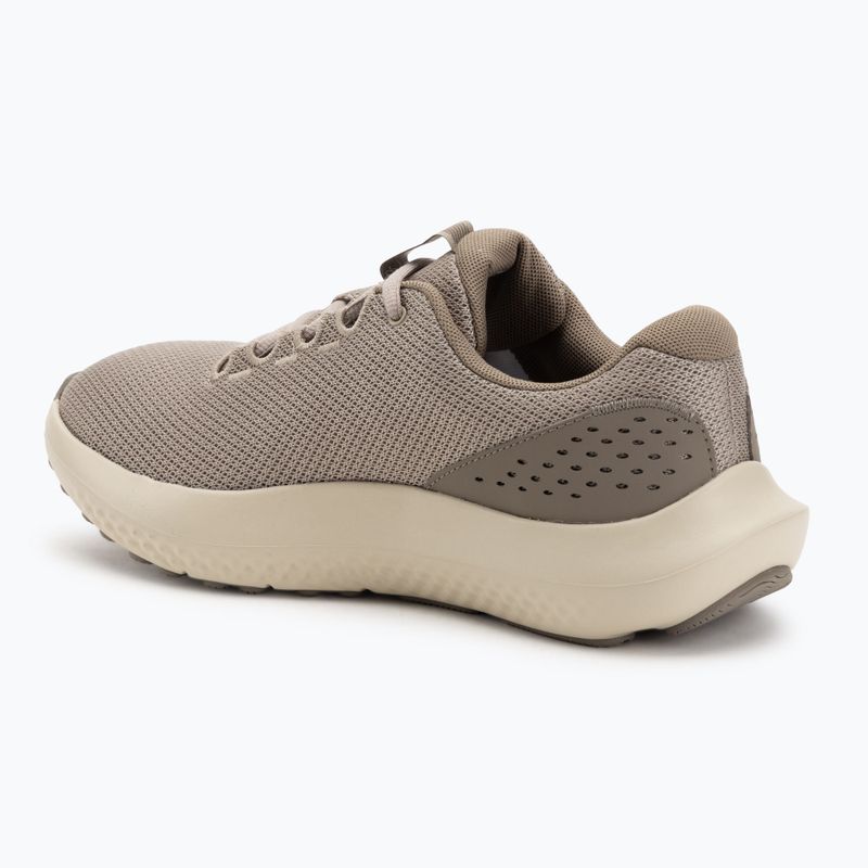 Încălțăminte de alergare pentru bărbați Under Armour Charged Surge 4 timberwolf taupe/taupe dusk/taupe dusk 3