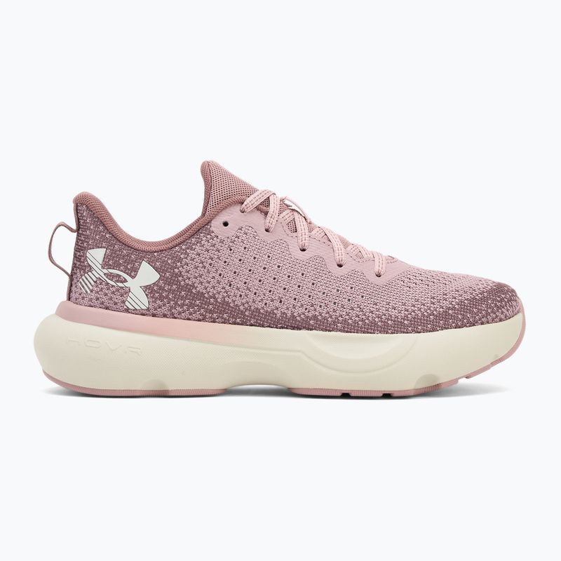 Încălțăminte de alergare pentru femei Under Armour Infinite tourmaline pink/maroon mist/summit white 2