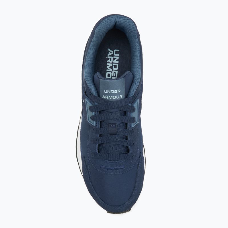 Încălțăminte de antrenament pentru bărbați Under Armour Essential Runner washed navy/nu blue/blue calm 5