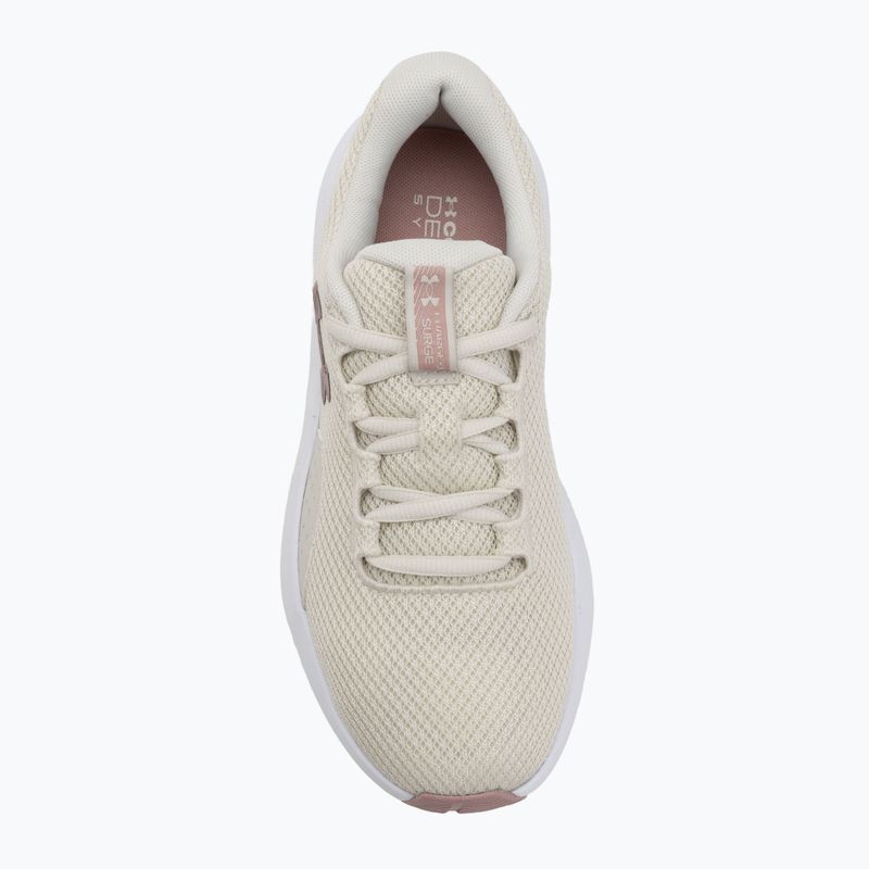 Încălțăminte de alergare pentru femei Under Armour Charged Surge 4 summitwhite/touralinepink/metalltourmalinepink 5