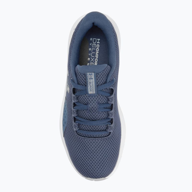 Încălțăminte de alergare pentru femei Under Armour Charged Surge 4 washed navy/blue calm/metallic blue calm 5