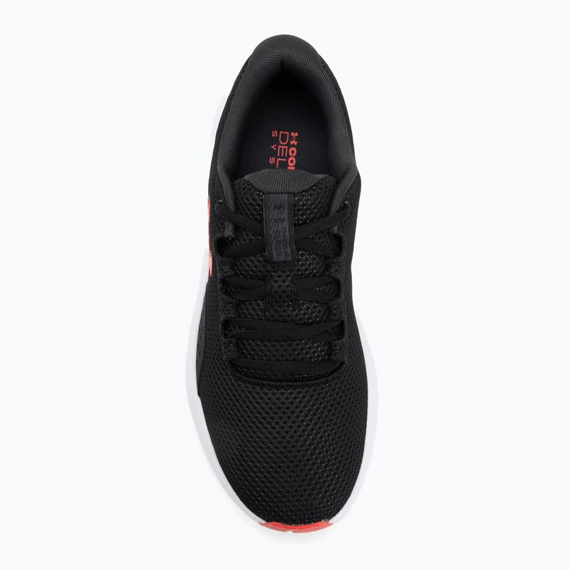 Încălțăminte de alergare pentru bărbați Under Armour Charged Surge 4 black/anthracite/racer red 5
