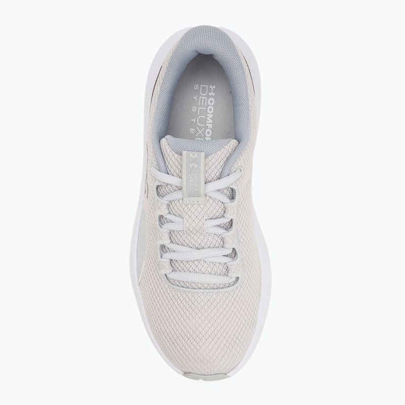 Încălțăminte de alergare pentru femei Under Armour Charged Surge 4 halo gray/metallic silver/metallic silver 5