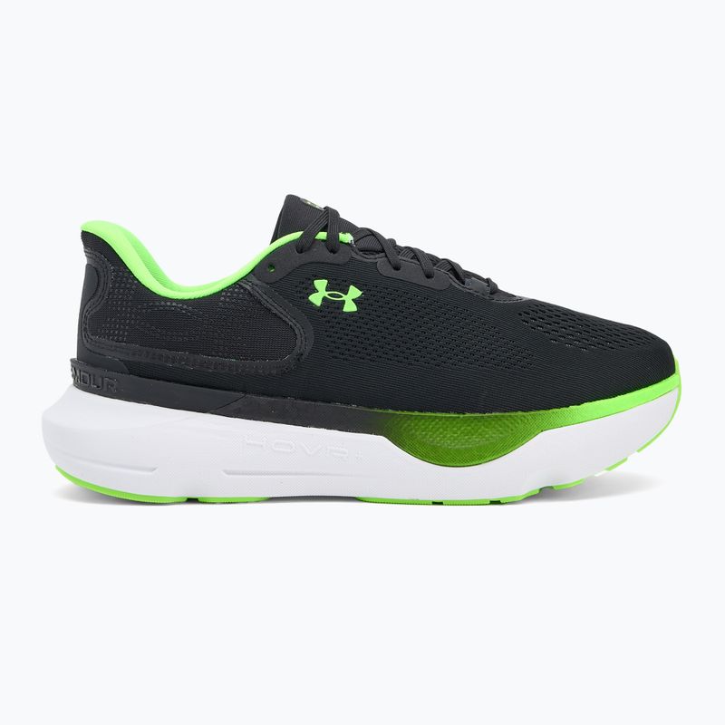 Încălțăminte de alergare pentru bărbați Under Armour Innfinite Pro 2 black/hyper green/hyper green 2
