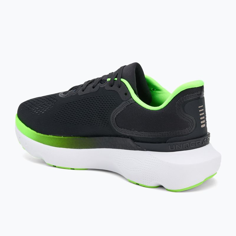 Încălțăminte de alergare pentru bărbați Under Armour Innfinite Pro 2 black/hyper green/hyper green 3