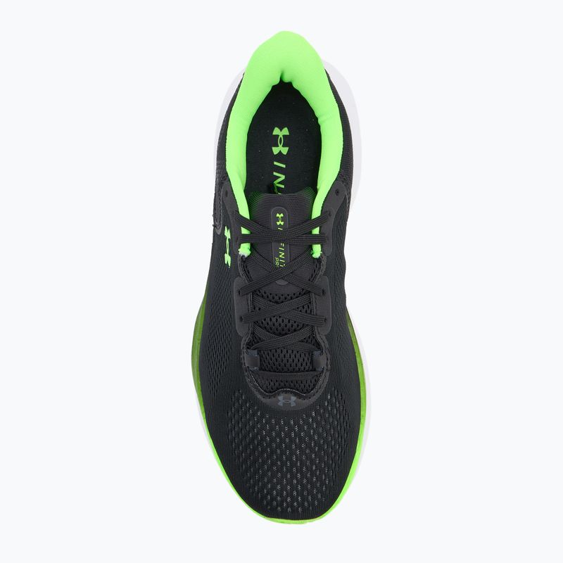 Încălțăminte de alergare pentru bărbați Under Armour Innfinite Pro 2 black/hyper green/hyper green 5