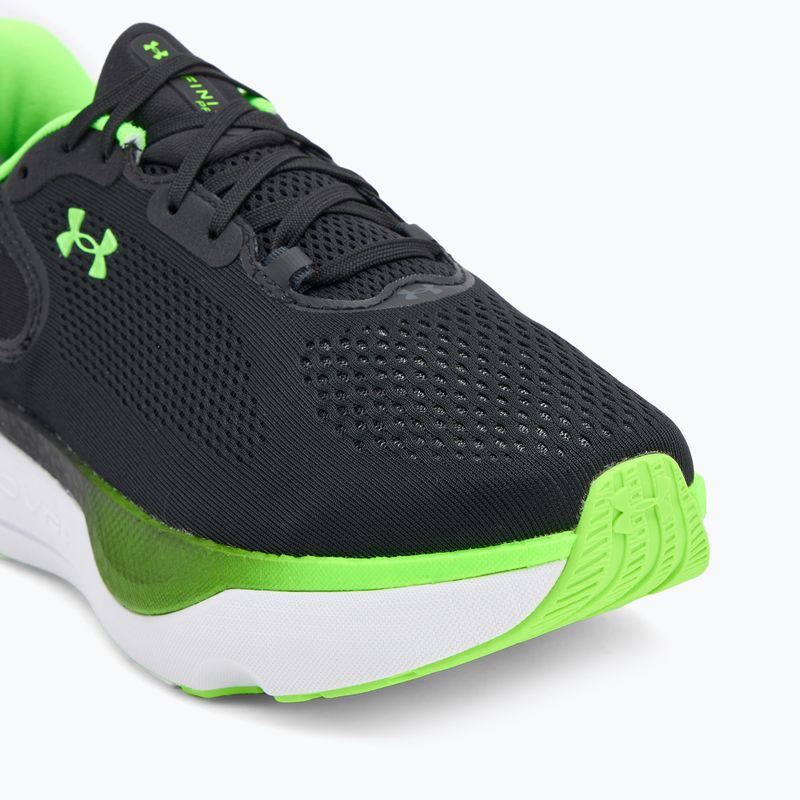 Încălțăminte de alergare pentru bărbați Under Armour Innfinite Pro 2 black/hyper green/hyper green 7