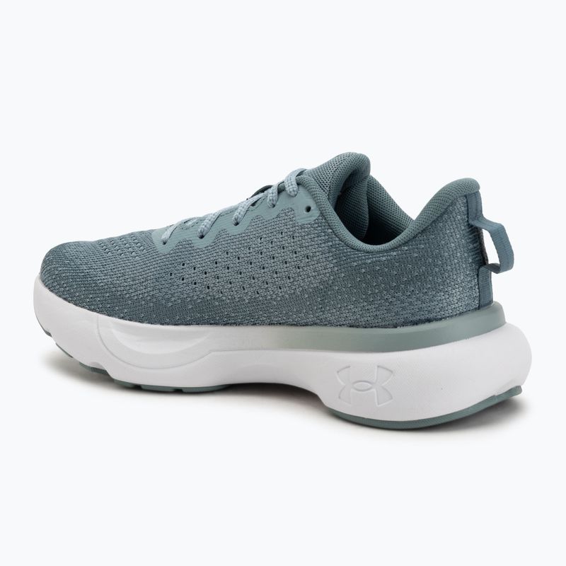 Încălțăminte de alergare pentru femei Under Armour Infinite serpentine/jasper blue/serpentine 3