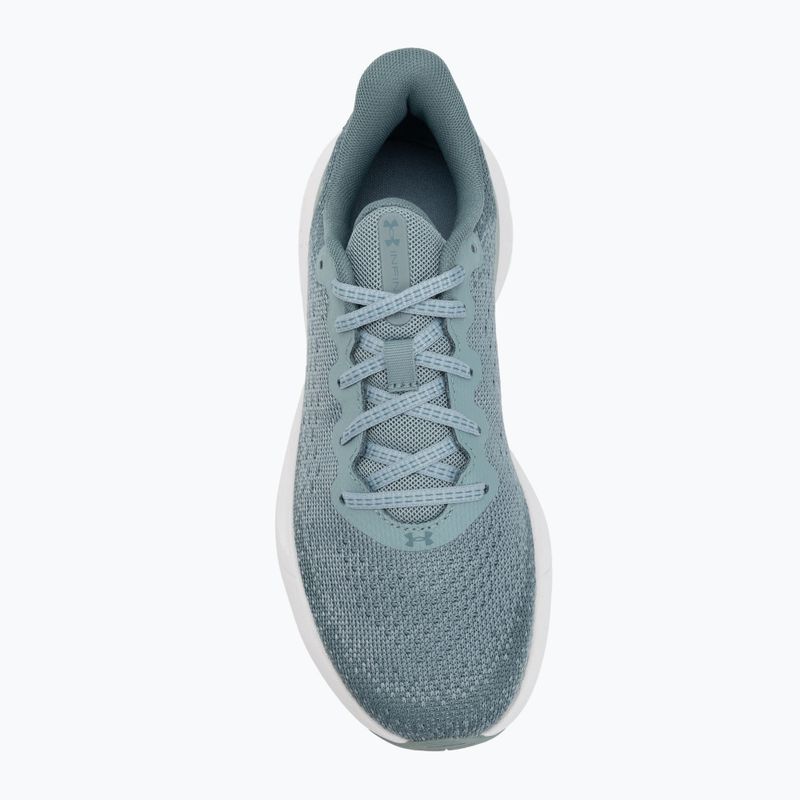 Încălțăminte de alergare pentru femei Under Armour Infinite serpentine/jasper blue/serpentine 5