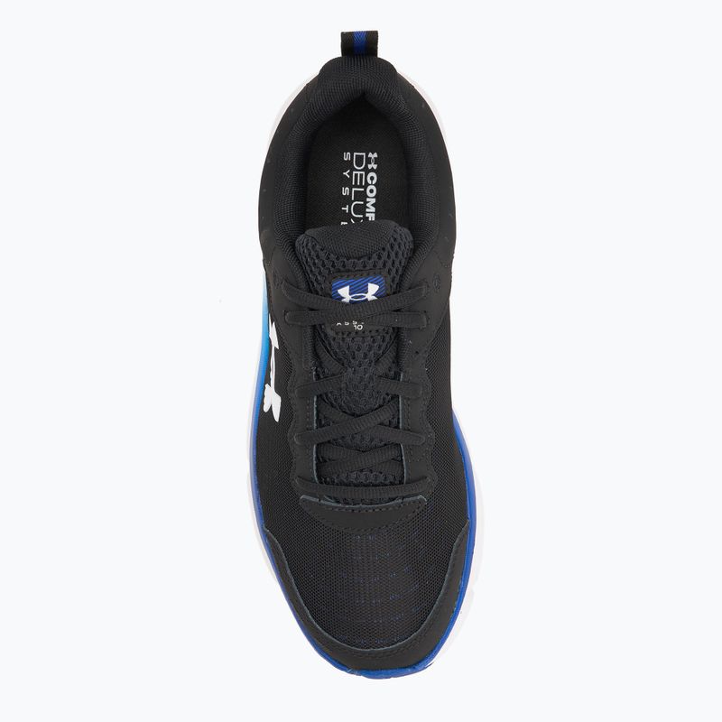 Încălțăminte de alergare pentru bărbați Under Armour Charged Assert 10 black/royal/white 5