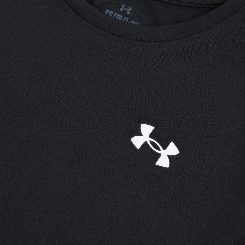 Tricou de antrenament pentru copii Under Armour Tech SSC SS black/white 3
