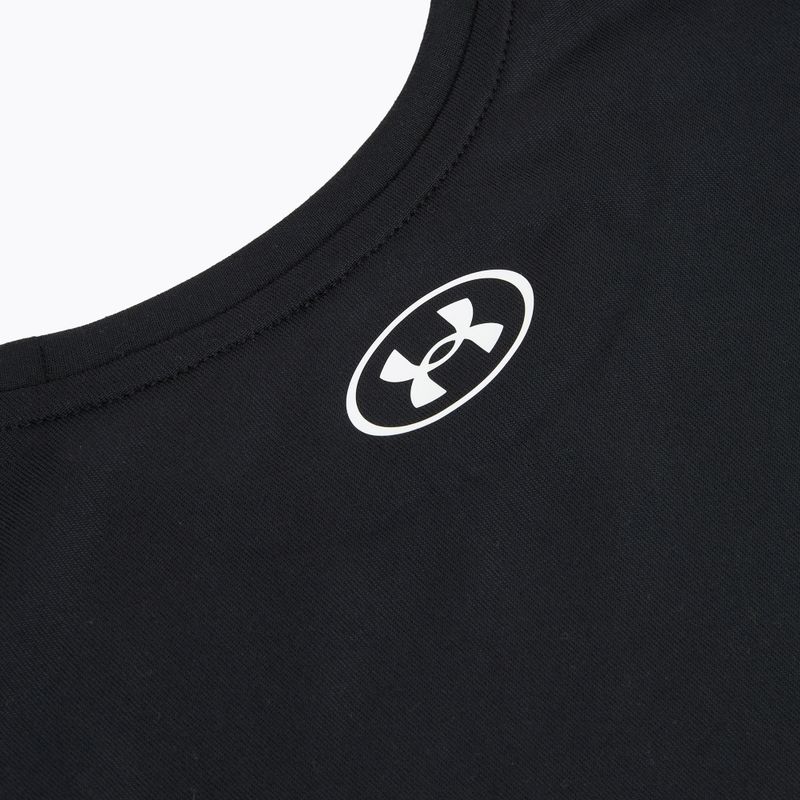 Tricou de antrenament pentru copii Under Armour Tech SSC SS black/white 4