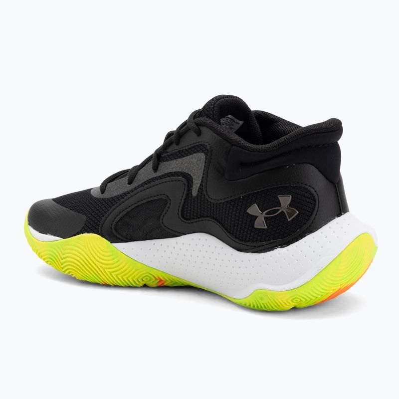 Încălțăminte de baschet Under Armour Jet '25 black/metallic black 3