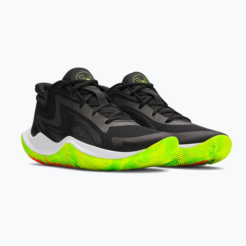 Încălțăminte de baschet Under Armour Jet '25 black/metallic black 10