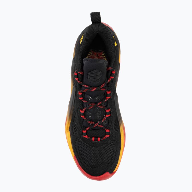 Încălțăminte de baschet Under Armour Curry 13 black/red/campus gold 5