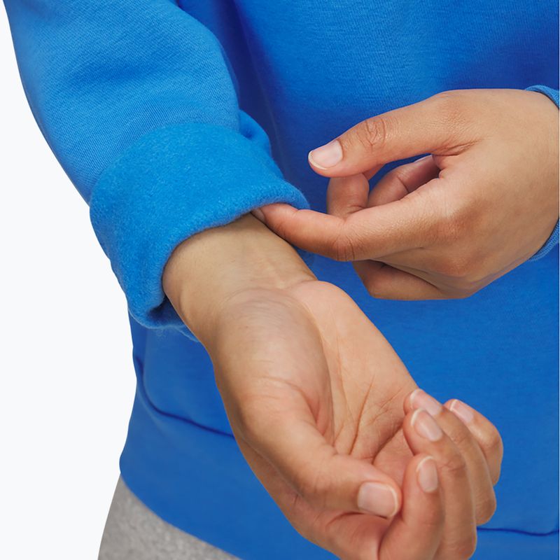 Hanorac damă Under Armour Icon Fleece Hoodie albastru atlantis/alb 3