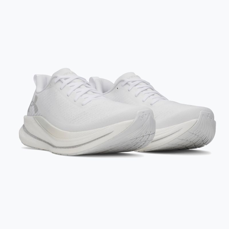 Încălțăminte de alergare pentru bărbați Under Armour Velociti SPD white/arden green/campus gold 3