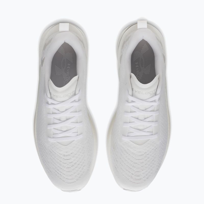 Încălțăminte de alergare pentru bărbați Under Armour Velociti SPD white/arden green/campus gold 5