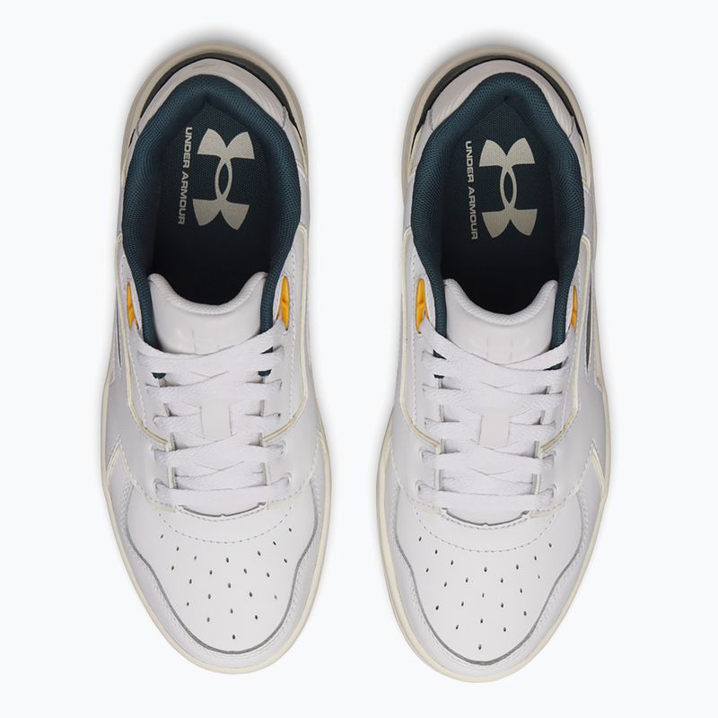 Încălțăminte de antrenament pentru bărbați Under Armour Flex white/stone/arden green 4