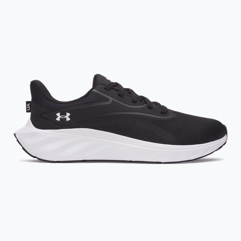 Încălțăminte de alergare pentru bărbați Under Armour Ascend black/black/metallic silver