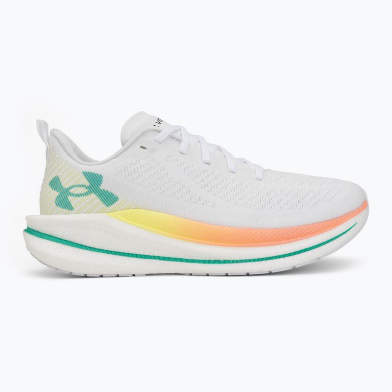 Încălțăminte de alergare pentru femei Under Armour Velociti SPD white/orange bloc/metallic silver 2