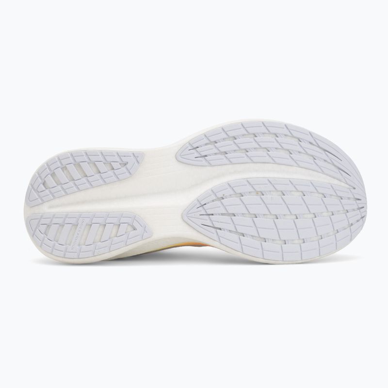 Încălțăminte de alergare pentru femei Under Armour Velociti SPD white/orange bloc/metallic silver 4