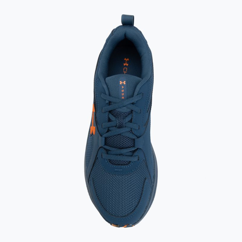 Încălțăminte de alergare pentru bărbați Under Armour Assert 11 wham blue/hyper green/white 5
