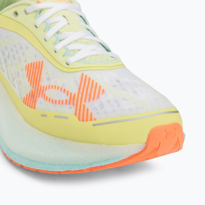 Încălțăminte de alergare pentru bărbați Under Armour Velociti Distance white/stone/white 7