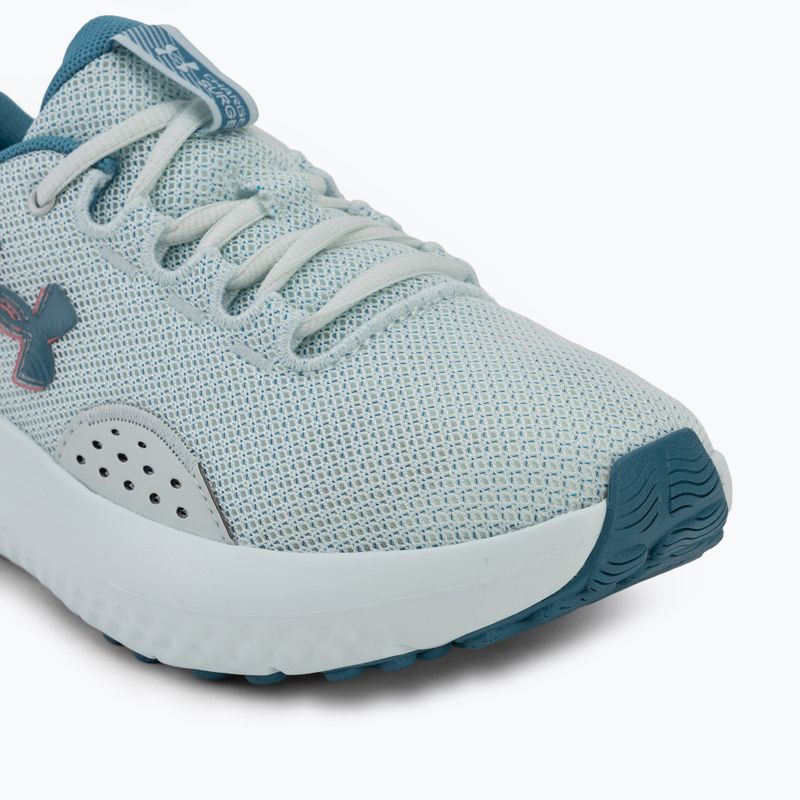 Încălțăminte de alergare pentru femei Under Armour Charged Surge 4 illusion green/black/illusion green 7