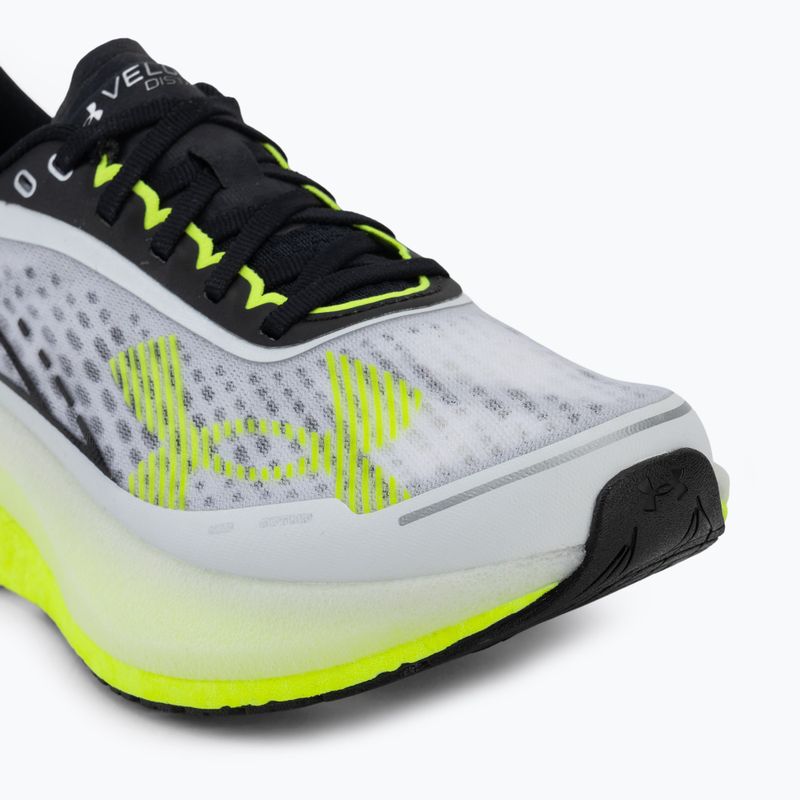 Încălțăminte de alergare pentru femei Under Armour Velociti Distance white/valiant green/black 7