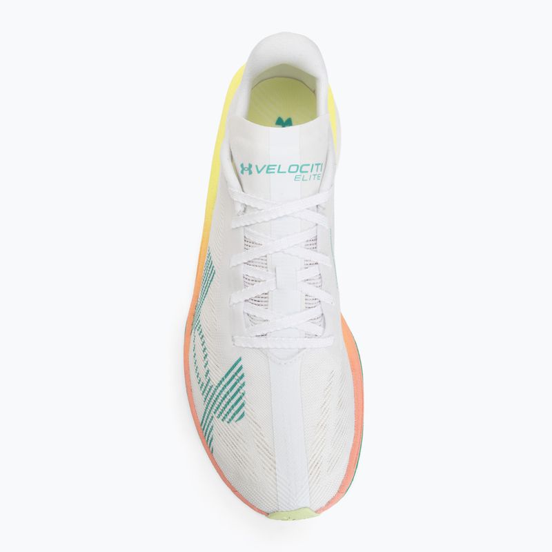 Încălțăminte de alergare Under Armour Velociti Elite 3 white/valiant green/black 5