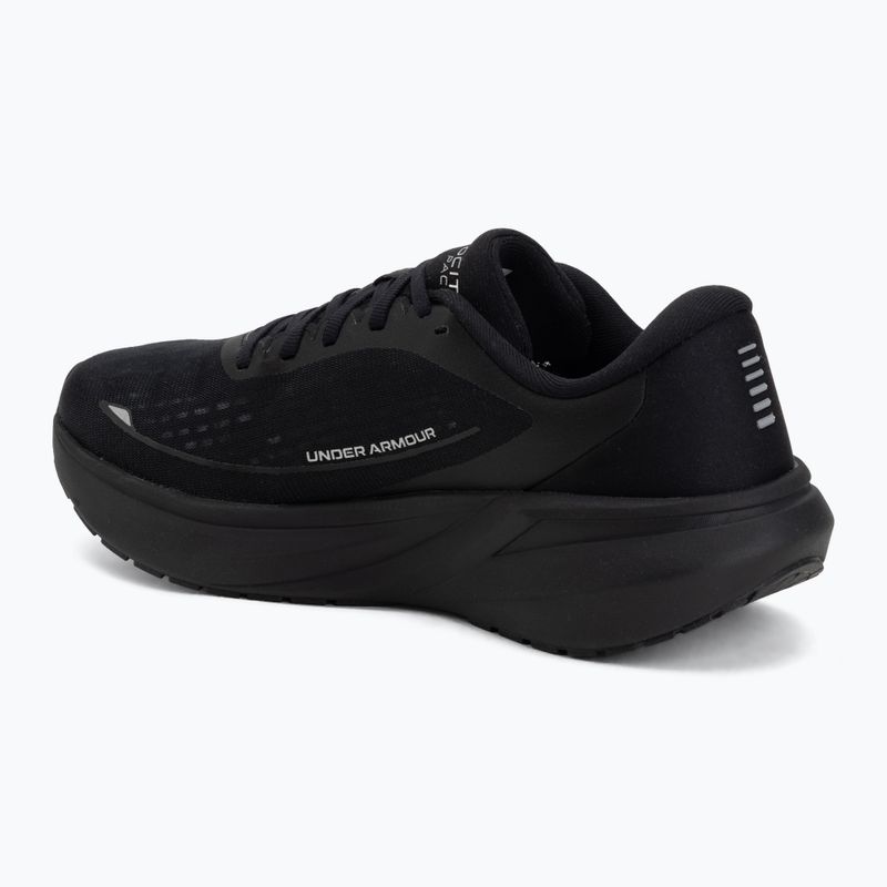 Încălțăminte de alergare pentru bărbați Under Armour Velociti Pace black/black/metallic silver 3