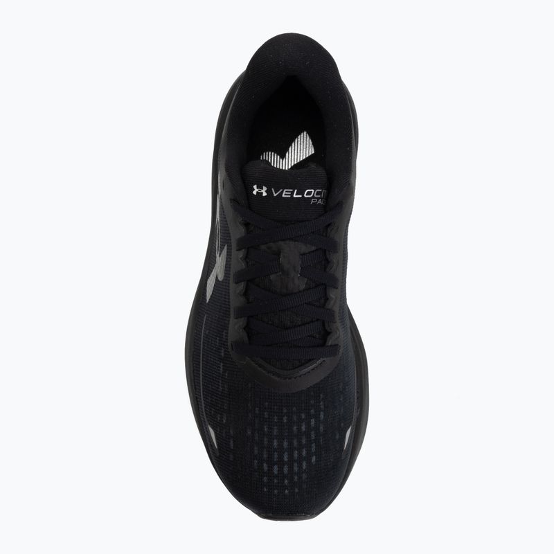 Încălțăminte de alergare pentru bărbați Under Armour Velociti Pace black/black/metallic silver 5