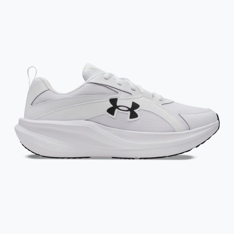 Pantofi de alergare bărbați Under Armour Assert 11 alb/negru/gri îndepărtat