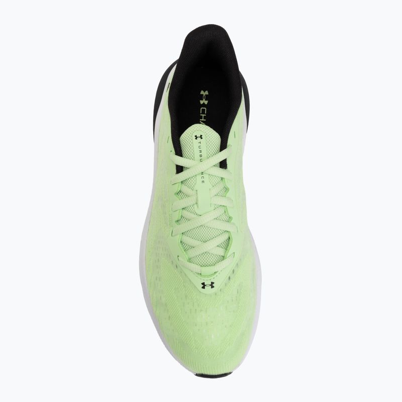 Încălțăminte de alergare pentru bărbați Under Armour Turbulance 3 lumos lime/black/black 5
