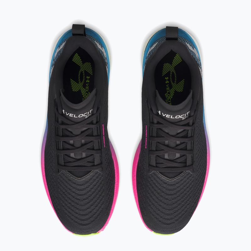 Încălțăminte de alergare pentru bărbați Under Armour Velociti SPD black/black/white 5