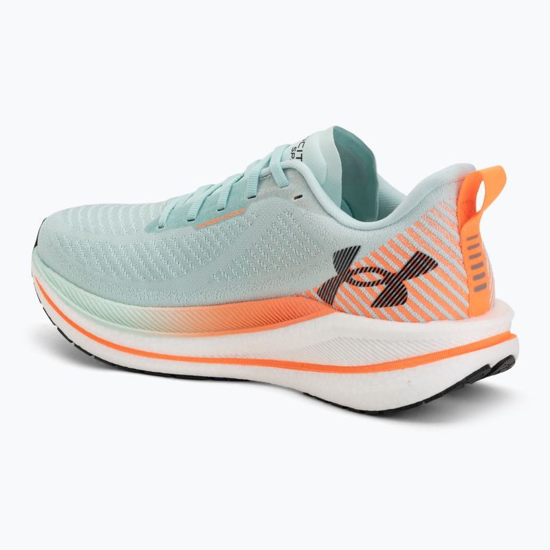 Încălțăminte de alergare pentru bărbați Under Armour Velociti SPD refresh mint/electric tangerine/mod gray 3