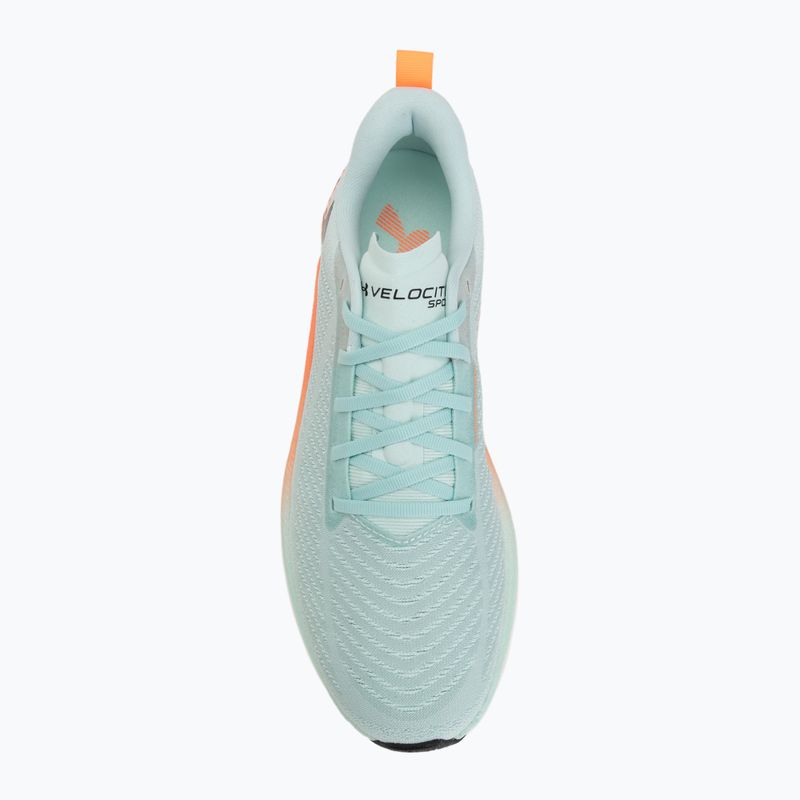 Încălțăminte de alergare pentru bărbați Under Armour Velociti SPD refresh mint/electric tangerine/mod gray 5