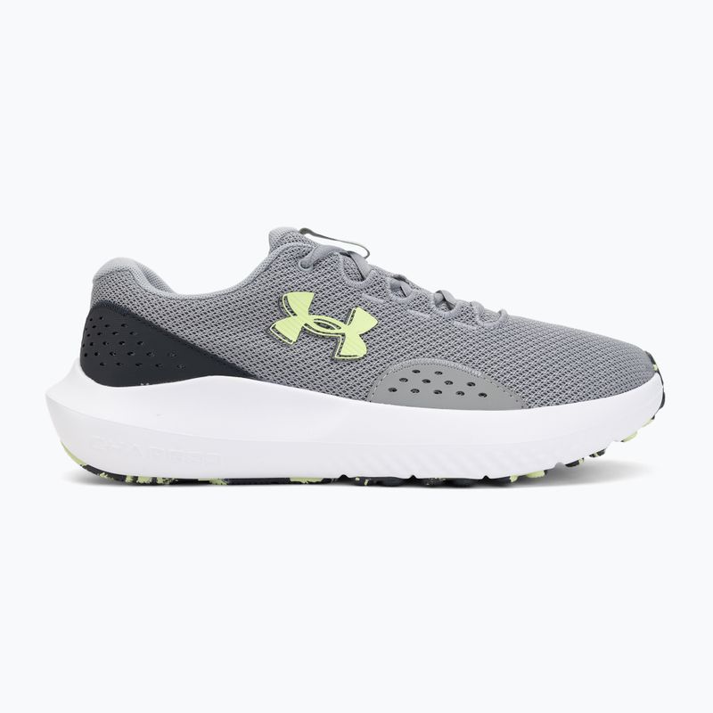 Încălțăminte de alergare pentru bărbați Under Armour Charged Surge 4 steel/steel/black 2