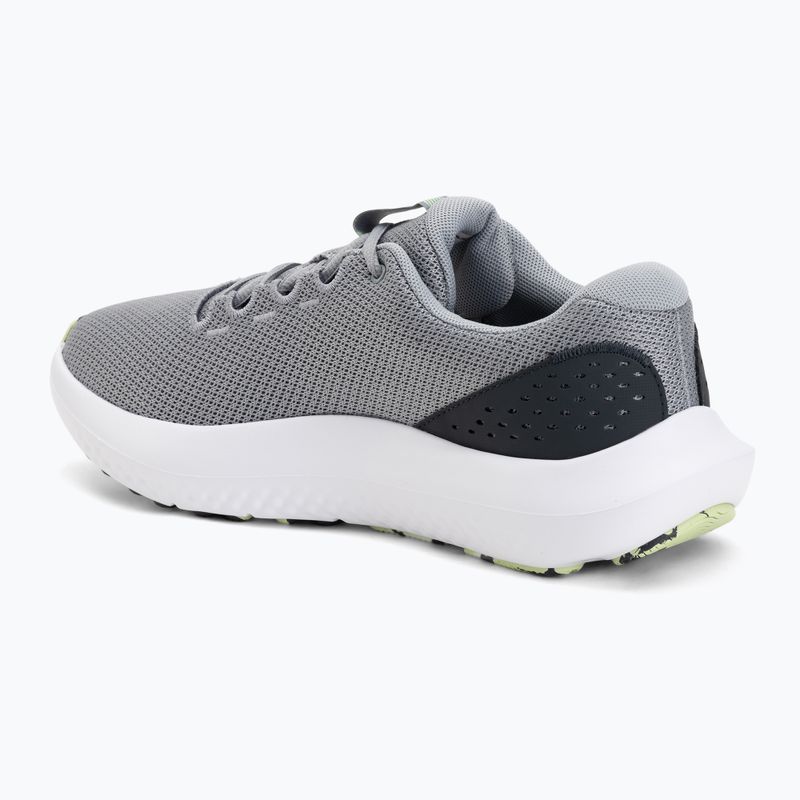 Încălțăminte de alergare pentru bărbați Under Armour Charged Surge 4 steel/steel/black 3
