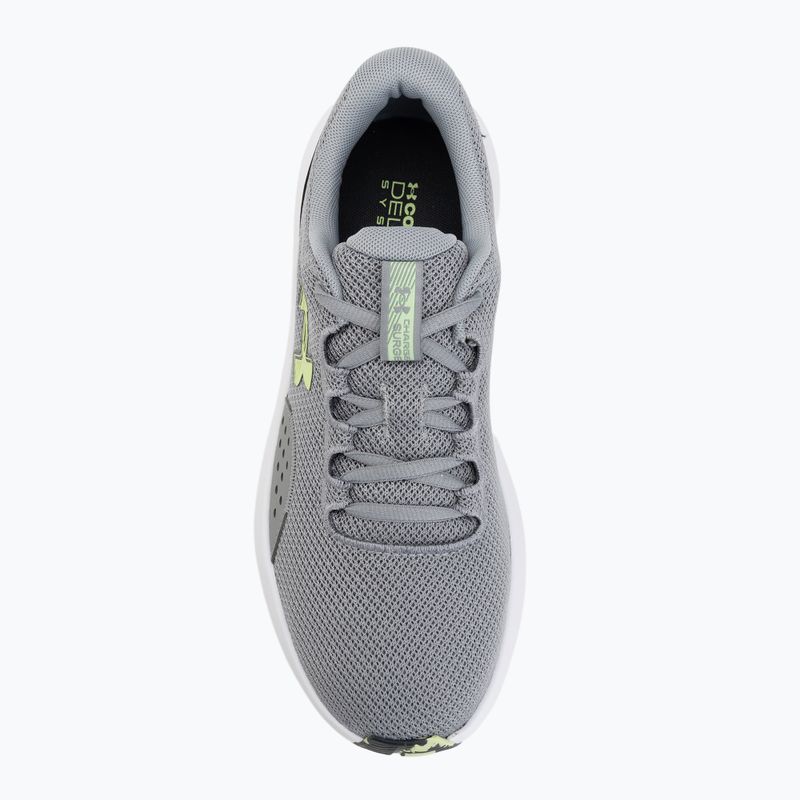 Încălțăminte de alergare pentru bărbați Under Armour Charged Surge 4 steel/steel/black 5