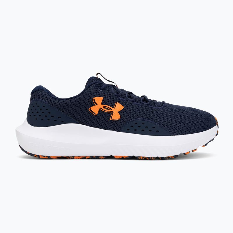 Încălțăminte de alergare pentru bărbați Under Armour Charged Surge 4 midnight navy/midnight navy/white 2
