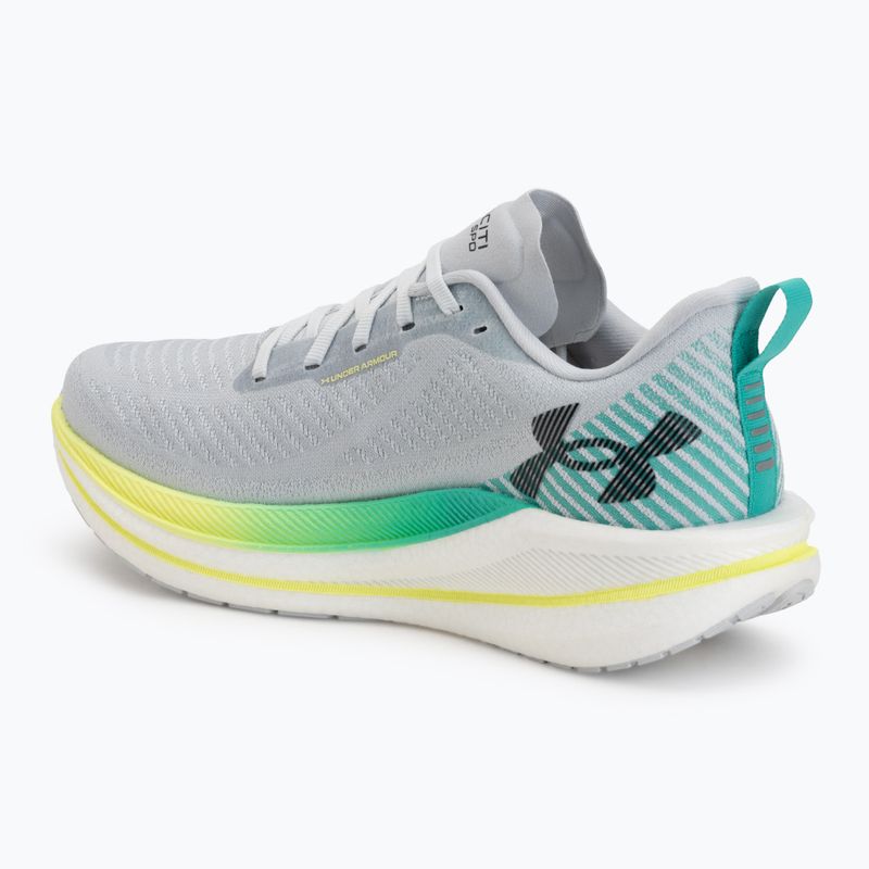 Încălțăminte de alergare pentru bărbați Under Armour Velociti SPD halo gray/green mode/black 3