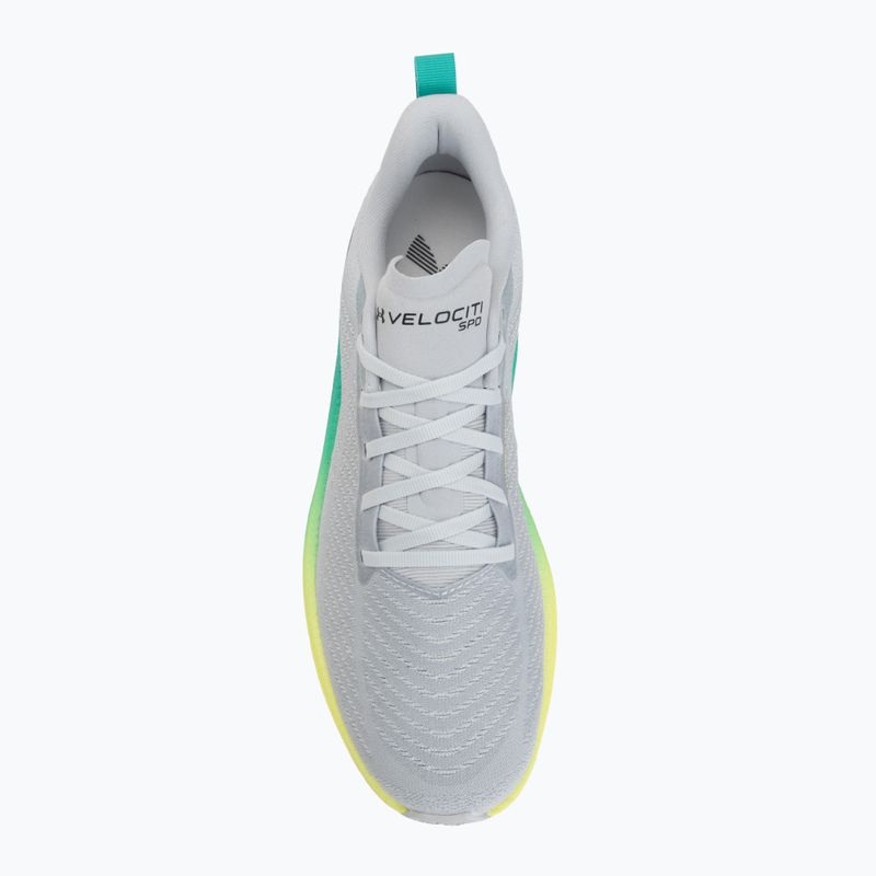 Încălțăminte de alergare pentru bărbați Under Armour Velociti SPD halo gray/green mode/black 5