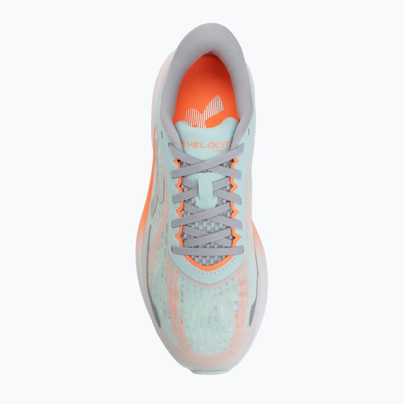Încălțăminte de alergare pentru bărbați Under Armour Velociti Pace refresh mint/electric tangerine/mod gray 5