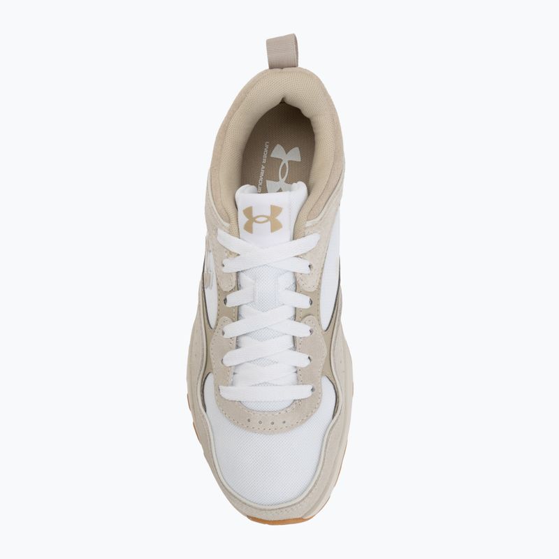 Încălțăminte de antrenament pentru femei Under Armour Mirage Sport summit white/white/desert sand 5