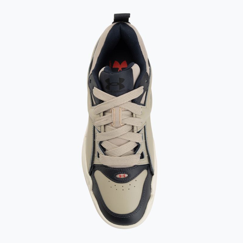 Încălțăminte de antrenament Under Armour HB-LO desert sand/stone/racer red 5